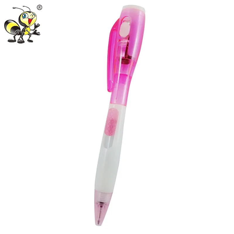 Shantou Wally Convertible Flashlight Pen Toys With Candy Torch Light Toy