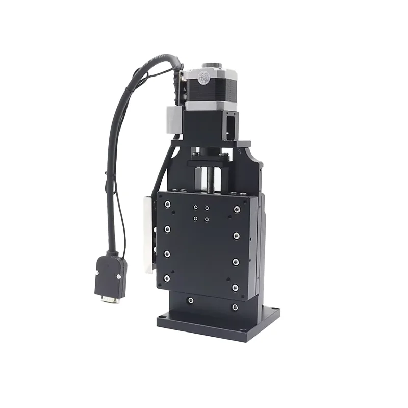 Z-Axis Lifting Displacement Platform Long-Stroke Ball Screw Fehz Electric Bracket High-Precision Fine-Tuning Slide Table Motor