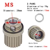3pawls MS 12S 15MM-silver