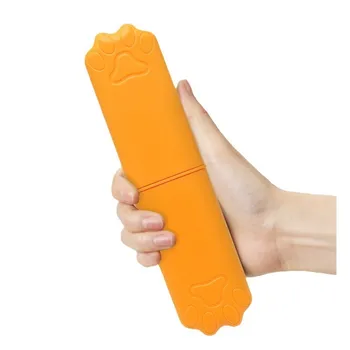 2-in-1 Pet Grooming Comb Detangler Massager Easy Storage Comfortable Grip Multi-functional Durable Pet Comb