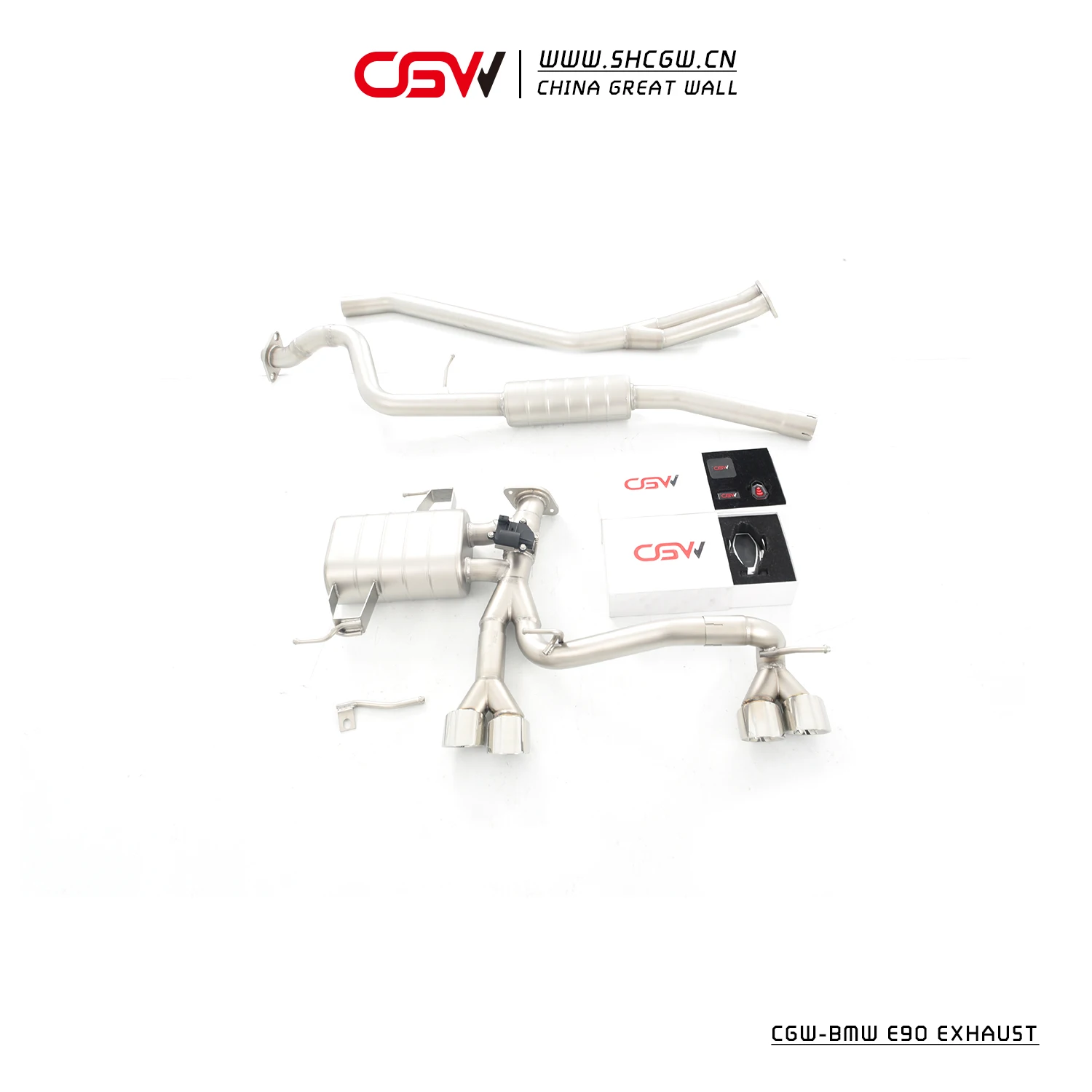 Incredible Sound High Performance Auto Parts Catback Exhaust Pipes for BMW E90 320