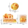 Blocs de construction-jouet squishy de pomme de terre, balle faite à la main