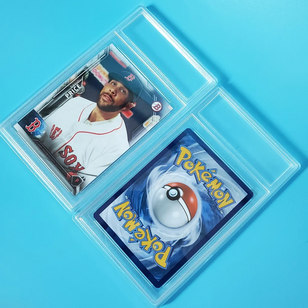 pokemon card slab Modern Acrylic Trading Card Slab for Pokemon / Magic (63x88mm)