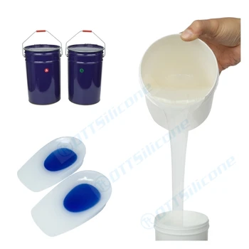 Medical Silicone rubber for making shoe insole liquid rtv-2 silicone rubber