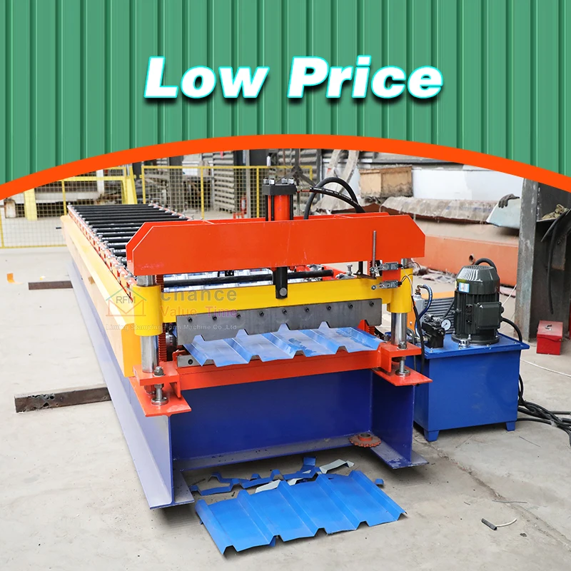 Liming Fast Speed Glazed Colored Aluminum Zinc Color Steel Trapezoidal Sheet Coil Tile Making Machinery for Roll Forming Machine