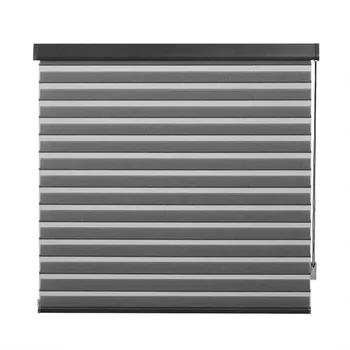 Control Electric Triple Shade Sheer Blinds Cordless Smart Double Layer Roller Shades Automatic Motorized Shangri-la Blinds