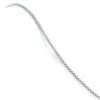 Placcato oro bianco/catena a maglia/065/45 cm/1,2 g/NS297