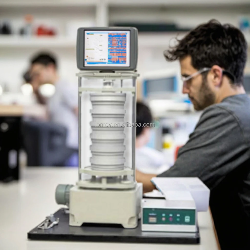 ASTM D4751 Compliant Geotextile Effective Pore Size Tester with IP56 Protection and 220V Power Supply