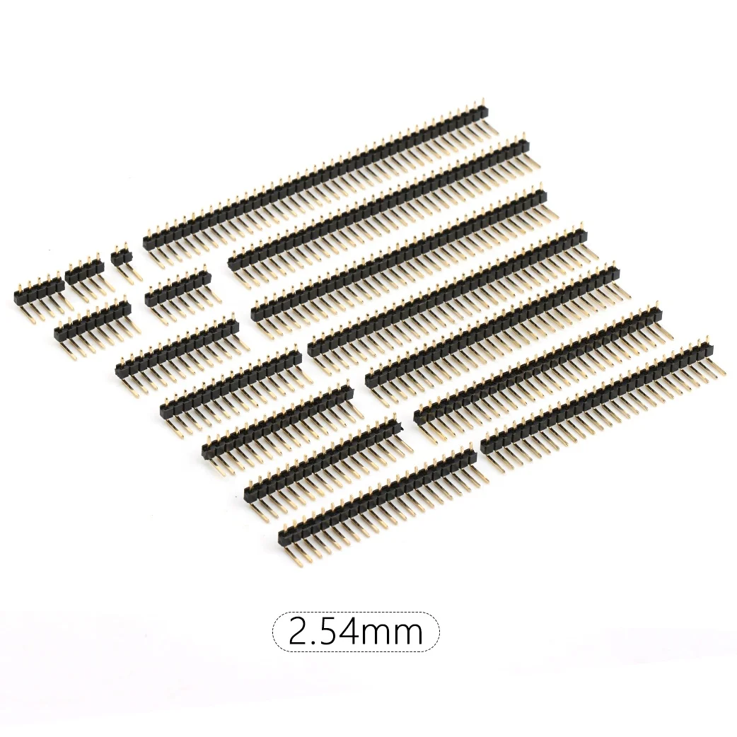 N様 2.54mm Single Row Pin Headers - Reliable and Durable Connectors