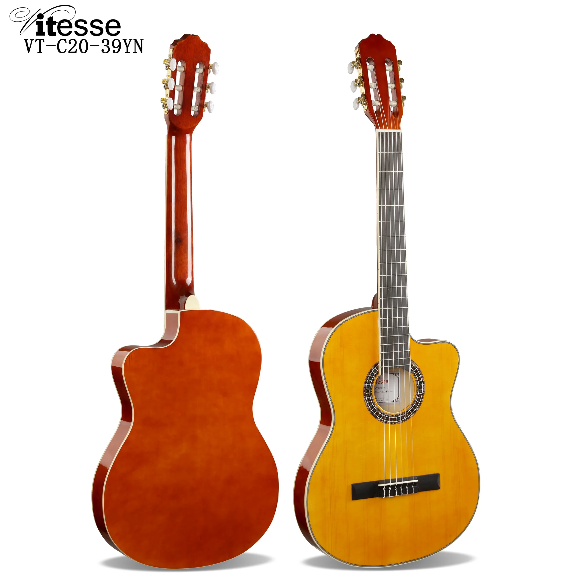 Factory Cheap Prices 6 Nylon Strings 36 39 Inch Spruce Rosewood