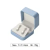 blue earring box