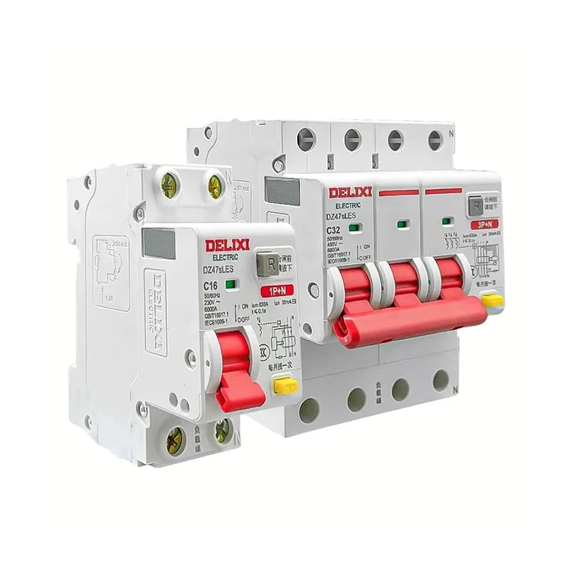 DELIXI AC MCB ELCB RCCB RCBO  DELIXI G1 G2 G3 G4 Disjoncteur DIN Rail Type C CB  Best Quality 10 -125A  2P 4P DPN 1P+N