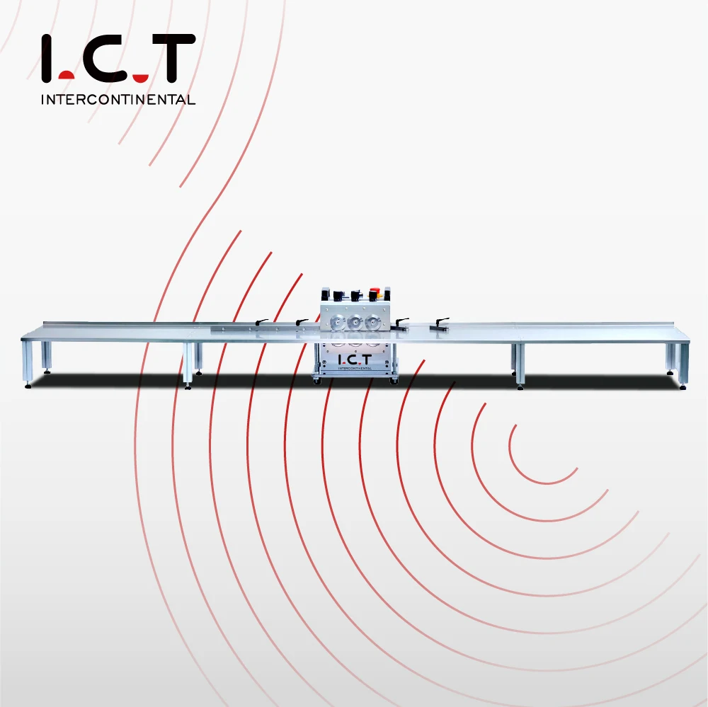 ICT48 V Cut PCB Separator Manual Blade Grinding Machine, PCB Depanel Machine, LED Board Lead  CNC PCB Cutting Machine Manual