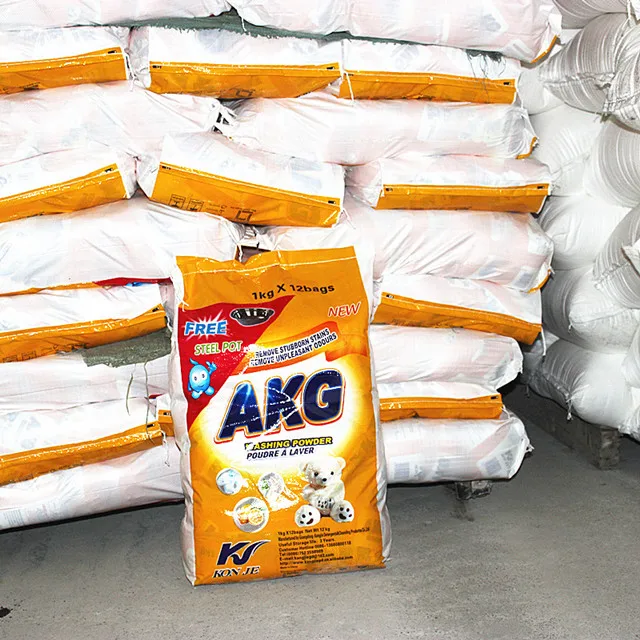 GFJ High Quality Disposable Washing Powder Soap Good for Apparel Quality Stocked Laundry Detergent