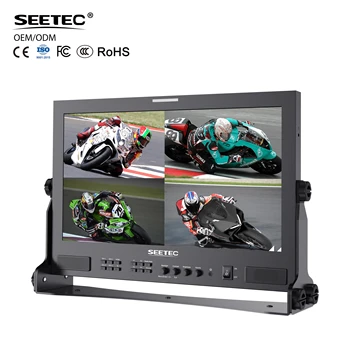 SEETEC ATEM173S 17.3 Inch Full HD Monitor, 4x3G-SDI, 3D LUT Support, Peaking, for Television Production, Custom LOGO