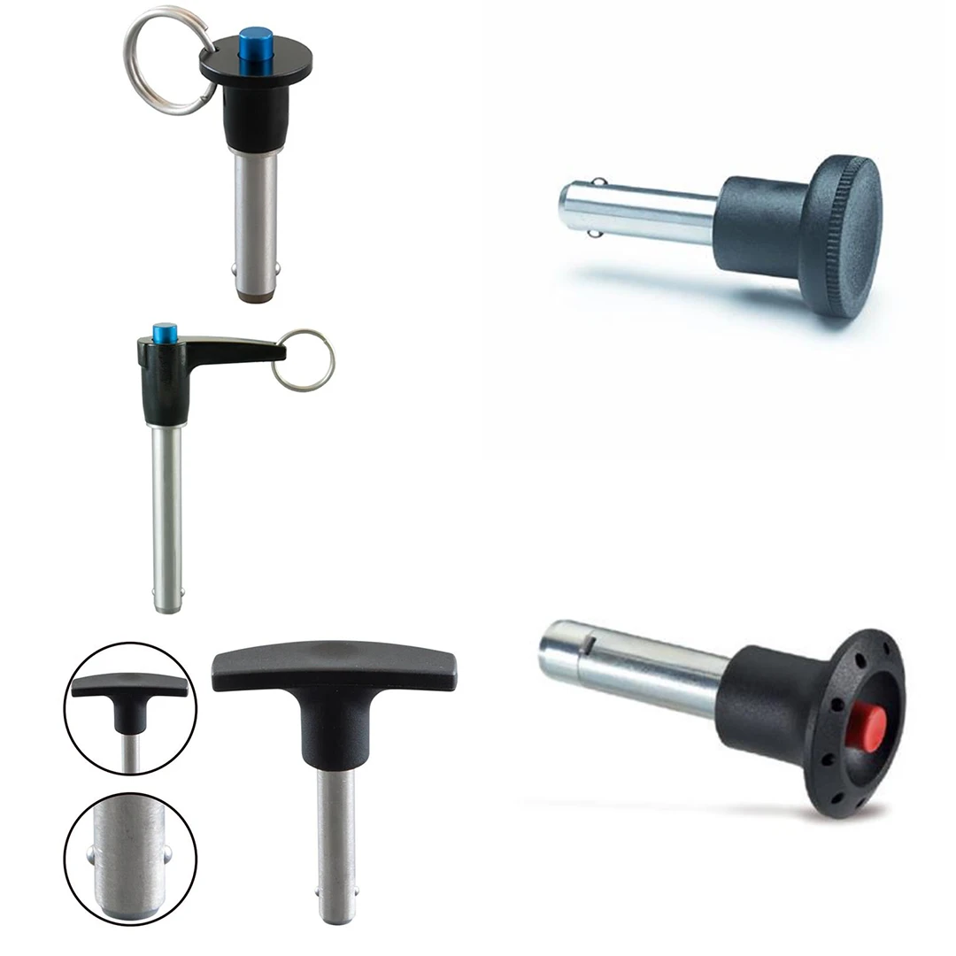 thumbnail image 2 of 2-Pack Marine Grade 316 Stainless Steel Safety Coupler Pins - 5mm X 50mm, Heavy Duty Locking Pins For Trailers, Tractors, Boats 2 of 11