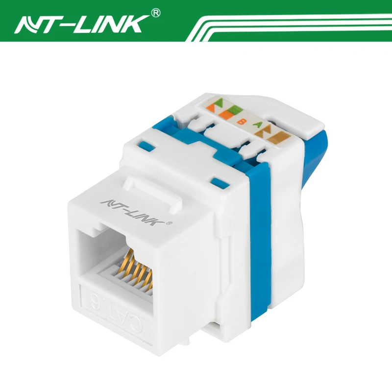 180 градусов RJ45 UTP вращающийся безинструментальный разъем Cat6 Cat6a Keystone