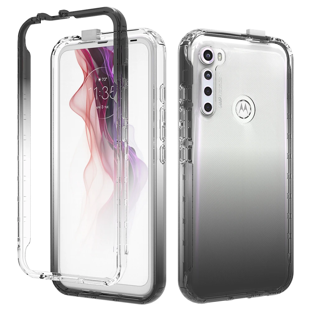 motorola one fusion plus silicone case