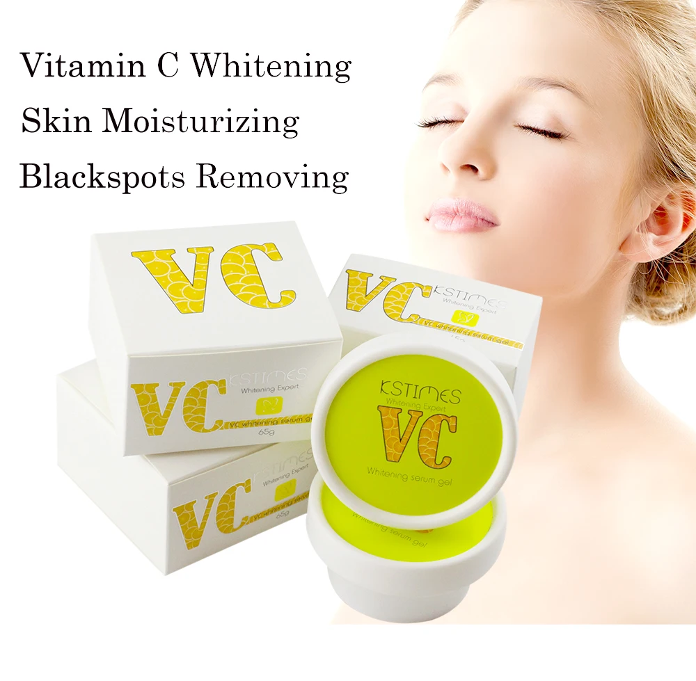 Creme Clareador Facial Japonês Kstimes Whitemax de Cenoura, Creme
