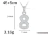 Zircon 1.1mm*118pcs+1.2mm*6pcs-White Gold