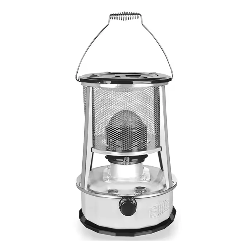 Portable Kerosene Wick Stove with Lighting Function for Home Heating in Bedroom and Living Room for Household Use