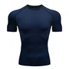 Dark blue short sleeve