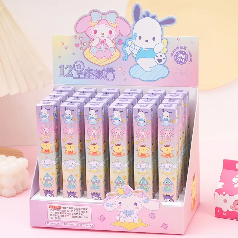 Sanrio Pacha Dog 12 Constellation Secret Language Press Neutral Pen ...