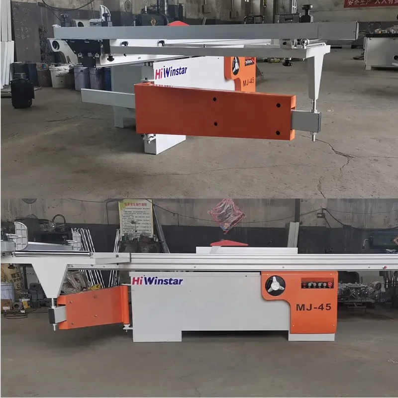 MJ45 High Precision Panel Saw Machine with Sliding Table Saw Wood Cutter
