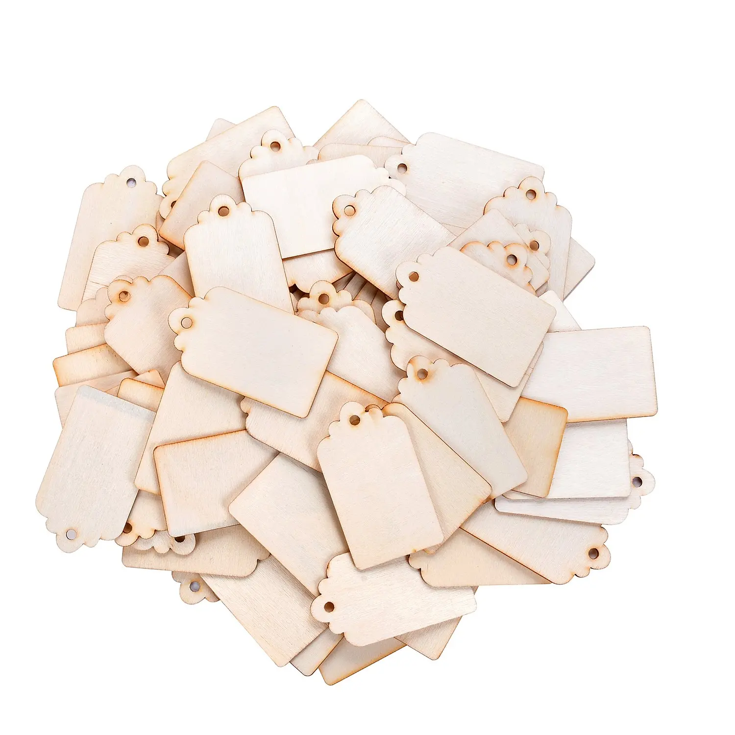 Unfinished Wood Cutout - 100-Pack Classic Cross Shaped Wood Pieces for Wooden  Craft DIY Projects, Sunday School, Church, Home Decoration, 4.1 x 2.6 x 0.1  Inches