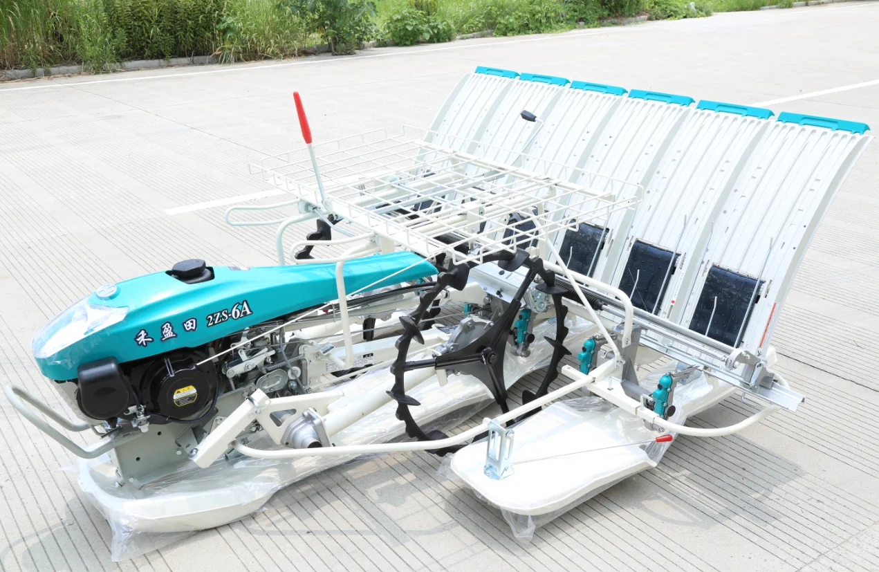 Large-Scale Mechanized Paddy Rice Planter Machine New Manual Rice Planter with Core Engine Component for Planting Seeds