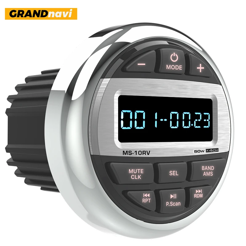 Ricevitore Stereo Marine Marine, DC 12V Bluetooth Audio Unit Mp3 Player Compatibile Con Ship Yacht RV, Digital Media Marine Music Rubstacment - Foto 5