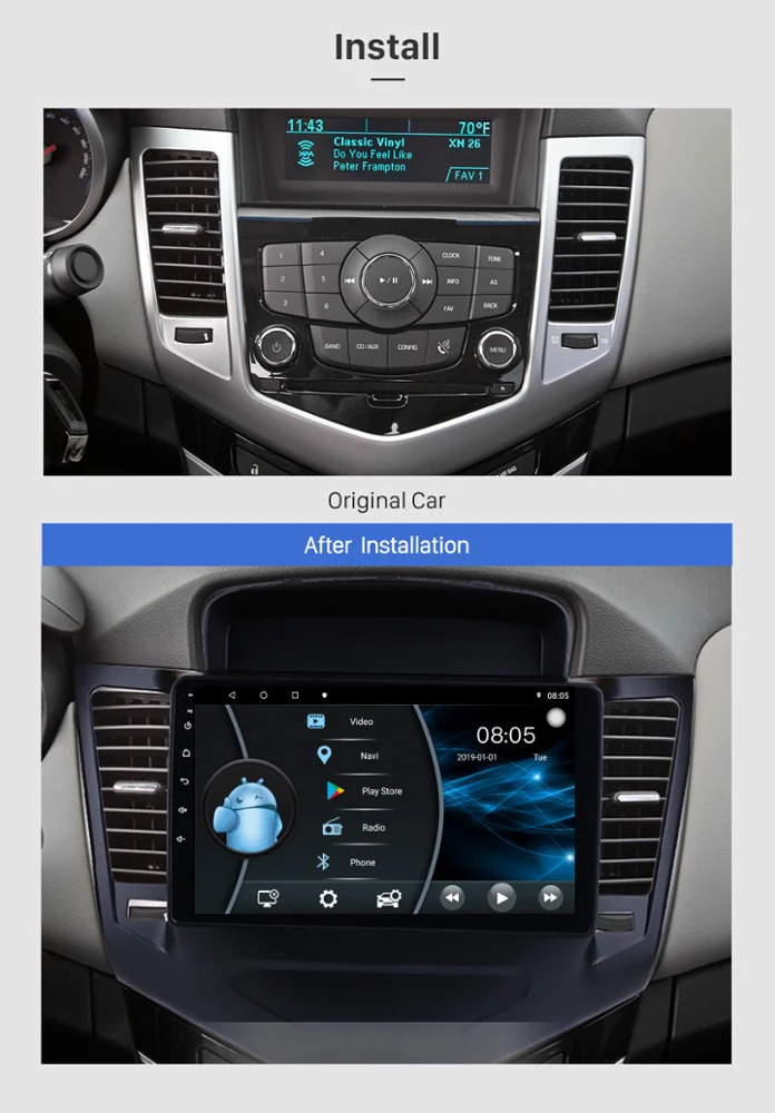 Car Multimedia Player For Chevrolet Cruze