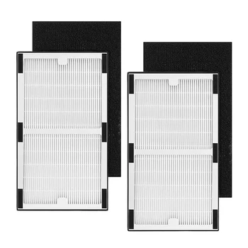 Replacement Filter C for Idylis IAF-H-100C IAP-10-200 IAP-10-280 2 Pack Type C True Hepa Filter 2 Activated Carbon Pre-Filter