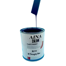 China Jiaxin  2K Polyurethane Blue Toner Automotive Repair Paint Top Layer Automotive Paint Industrial Paint Formulation System