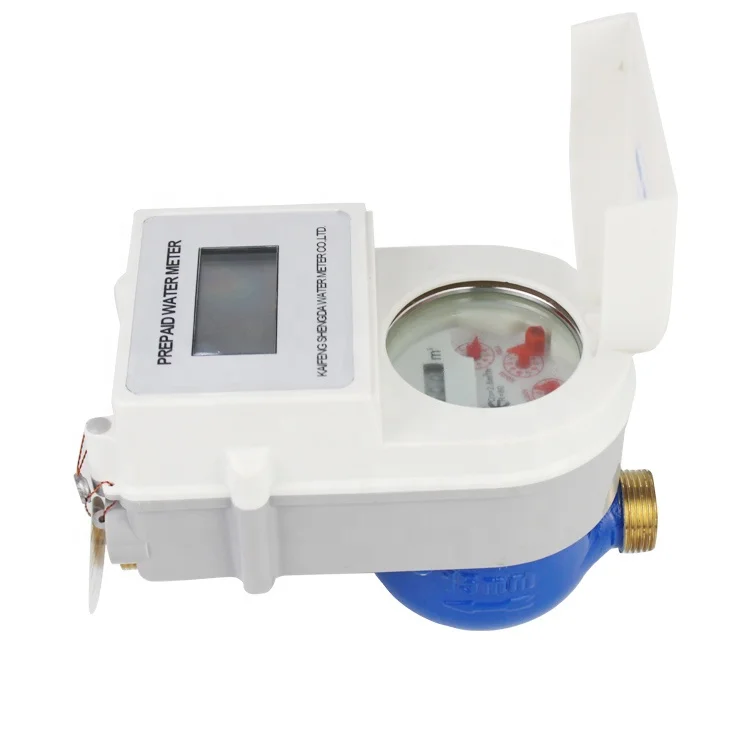 Multi Card Rf Digital Prepaid Water Kiosk Water Meter with Sim Card