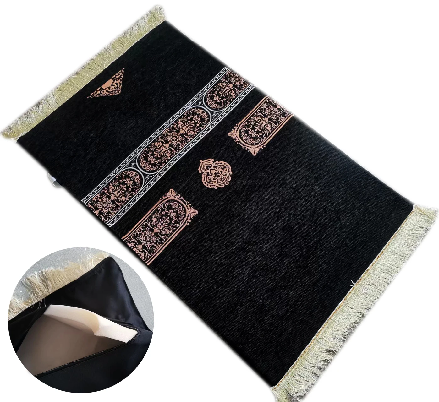 Quality Wholesale Thick Islamic Prayer Mats Muslim Velvet Prayer Rug