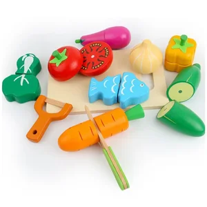Multi-Functional Fruit and Vegetable Combination Cutting Toy Set Manufacturer Direct Sale  Educational Toys for Boys Girls