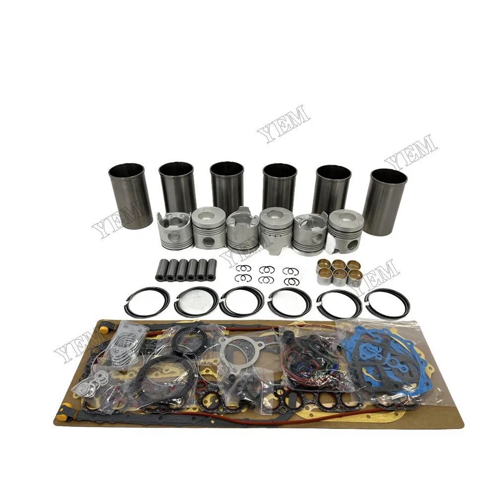 Overhaul Kit With Gasket Set Compatible for Hino H07C Engine Parts Advantage Supply 4