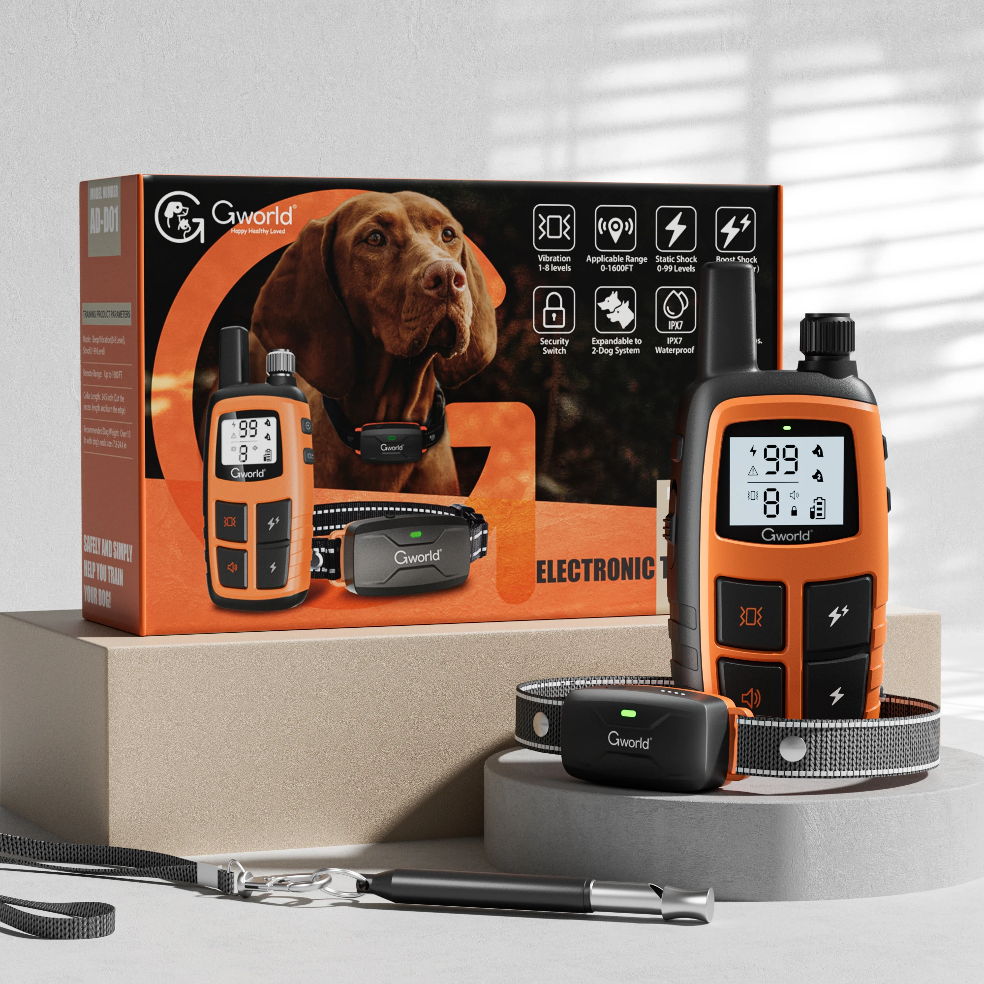 High Quality Waterproof Electric Pet Dog Training Bark Collars Dog