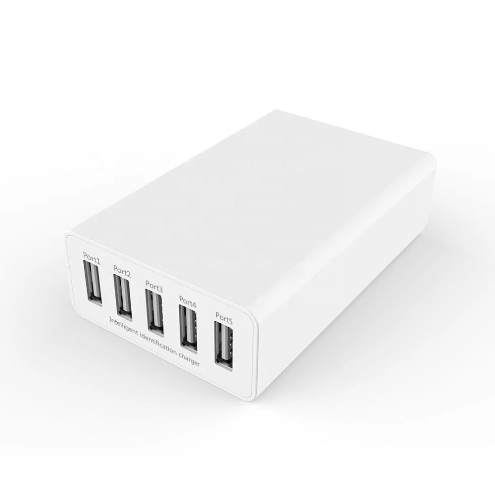 Универсальное зарядное устройство с несколькими портами usb, 5 USB-портов, 5 В, 8 А, 40 Вт, зарядные устройства, электростанция для телефона