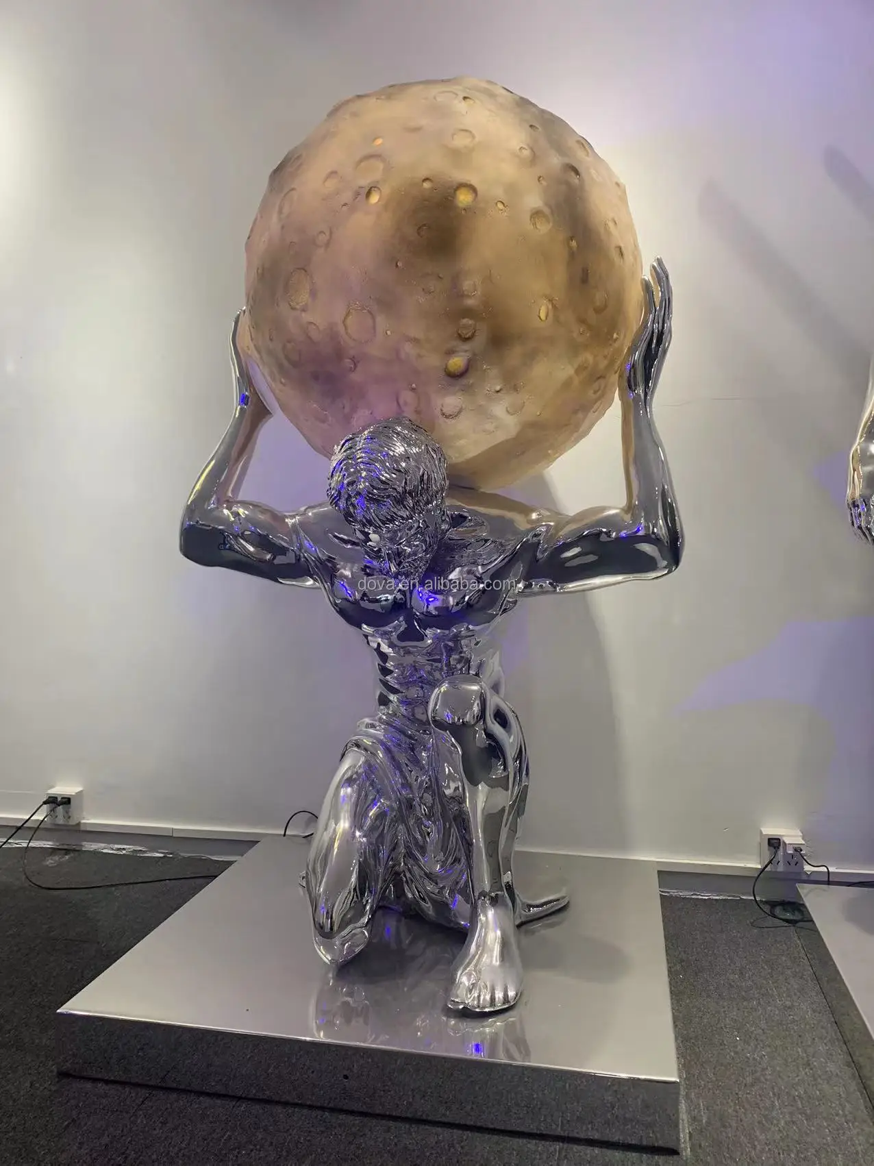 Nordic Luxury Design Highend Custom Human Sculpture Floor Lamp Buy