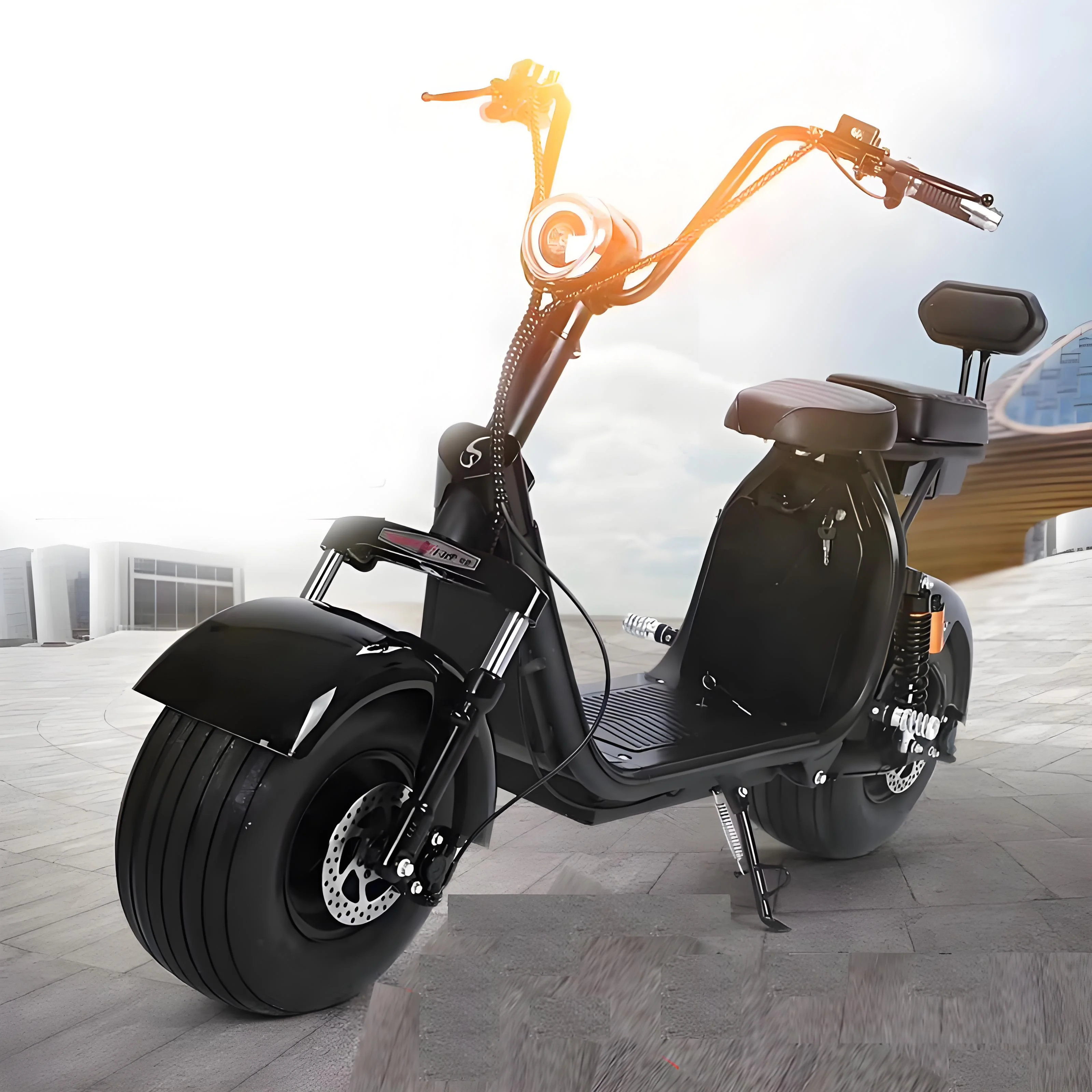 Elegantes E Scooter Als Pramie Ebenbildnull