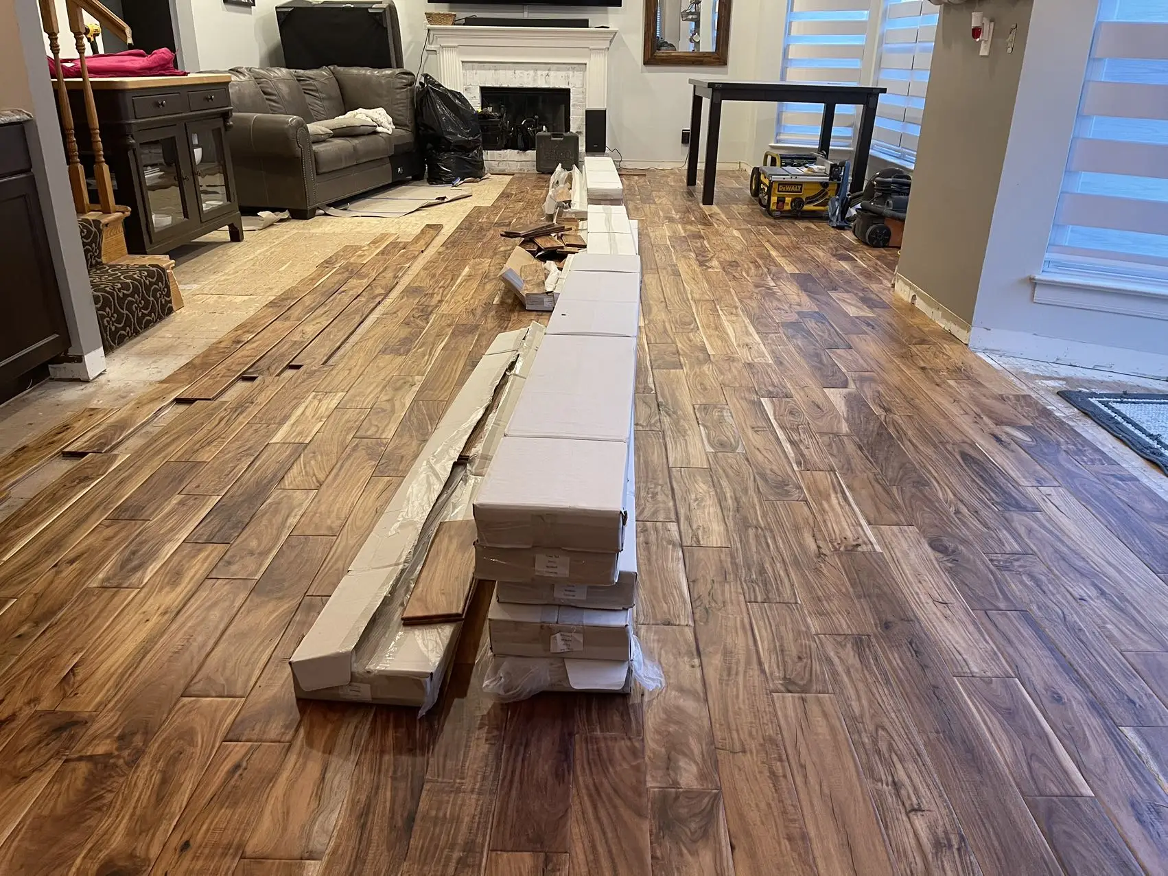 tobacco road acacia lumber liquidators Tobacco Road Hand Scraped Natural Acacia Hardwood Flooring