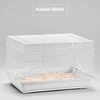 White (single cage)