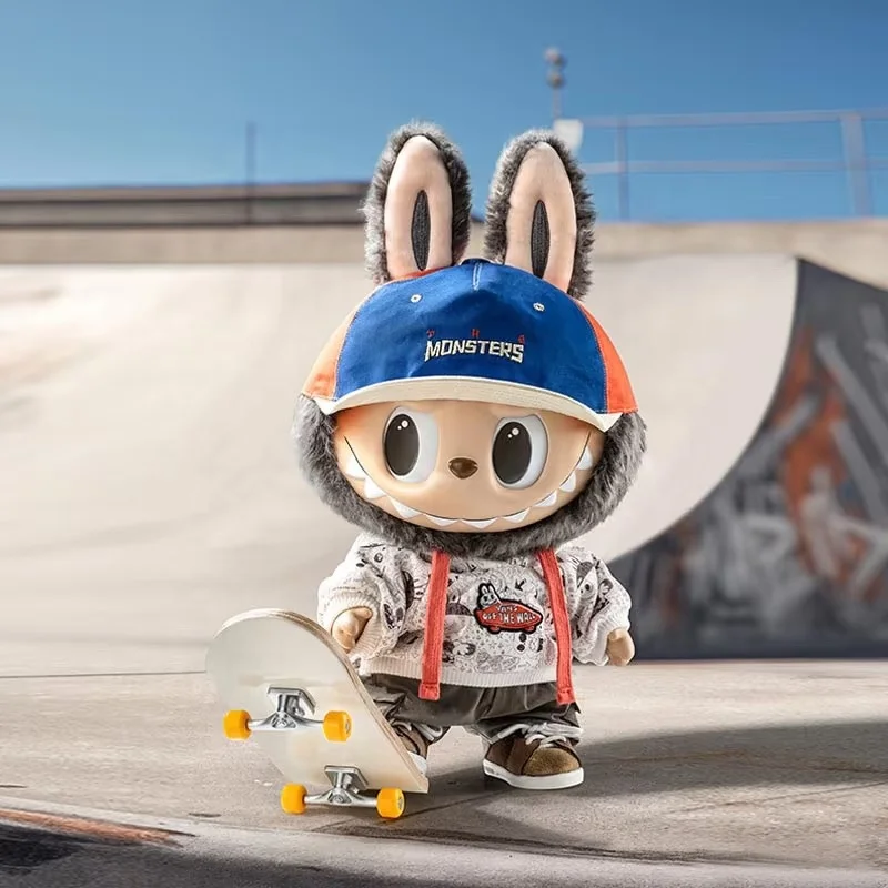 POPMART THE MONSTERS LABUBU×VANS Labubu The Monsters VANS Vinyl Plush Doll Limited Edition