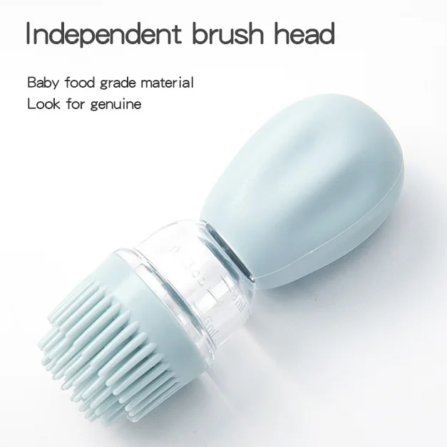 Glass Olive Oil Dispenser Brush 2 In 1 Portable Oil Dispenser Silicone Brush High Quality Oil