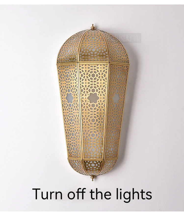 Antique wall lights 