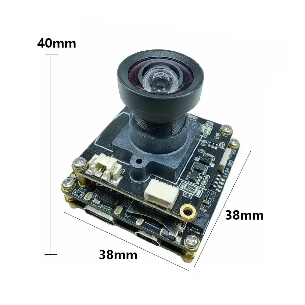 USB 4K IMX377 CMOS Sensor Zoom 12MP Camera Module with EIS FPV Document Camera Module for Drones