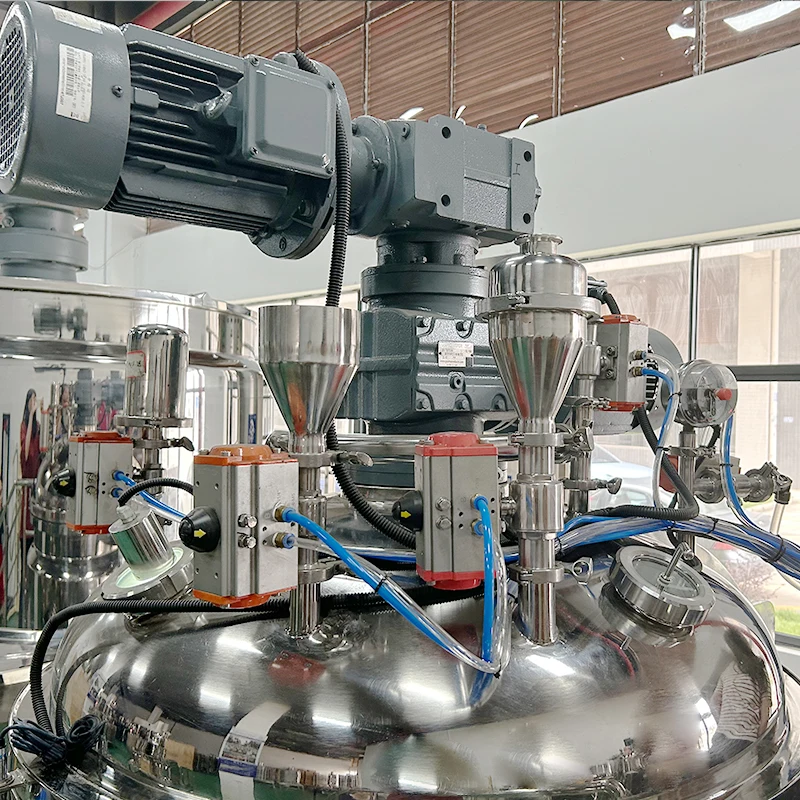High Efficiency Mayonnaise Making Machine/food Processing Equipment Electric or Steam Heating Self-protective Function