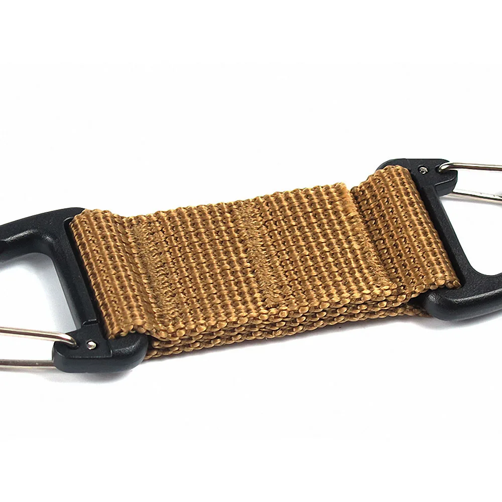 Factory Direct Sale High Quality Triangle Plastic Spring Hook for Webbing Clip Carabiner Swivel Snap Hook for Bags